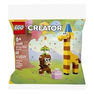 🆕 LEGO Creator Birthday Party Animals 30689